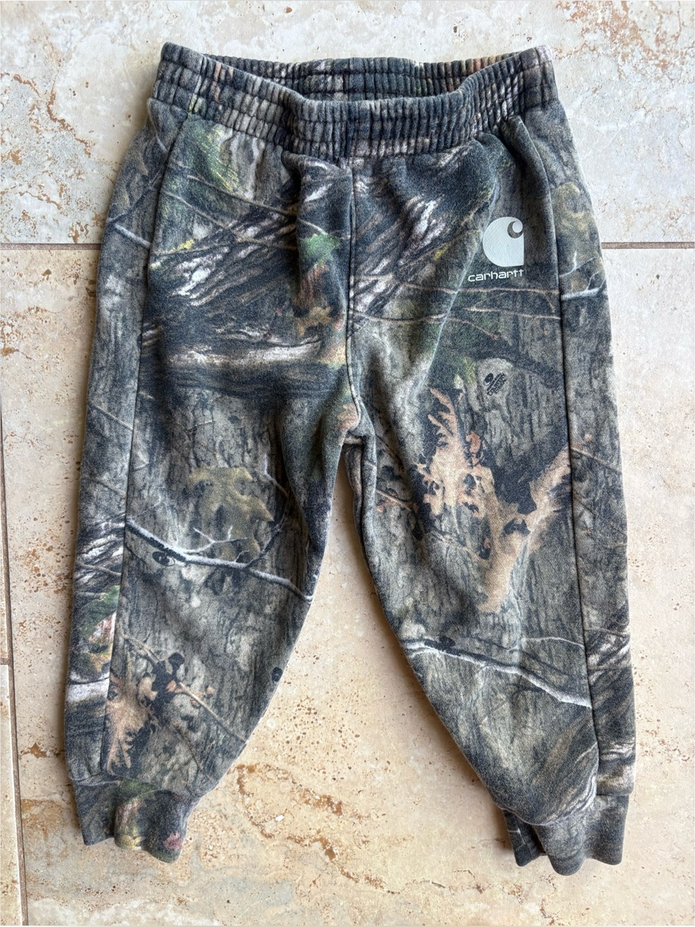 Carhartt Kids Camo Fleece Jogger Pants 24 months